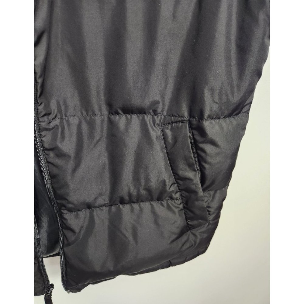 Lands' End Men's Sz. L Black Lightweight Full Zip Down Vest - Picture 3 of 5